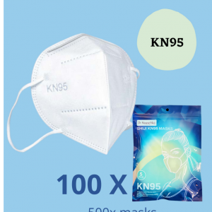 Dr. Hauschka KN95 Respirator Masks for Adults 100 Packs