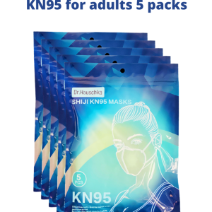Dr. Hauschka KN95 Respirator Masks for Adults 5 Packs