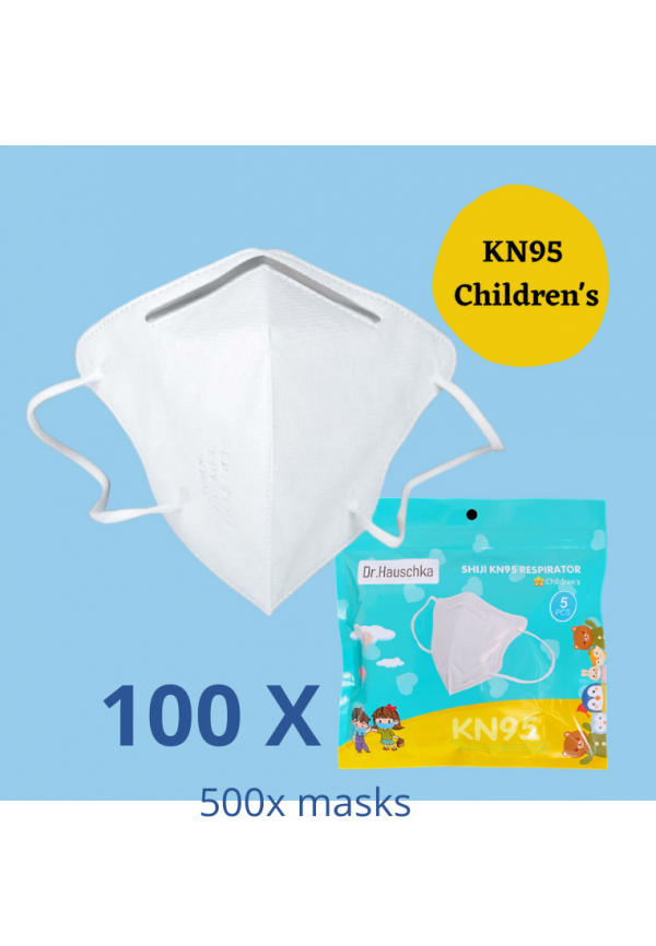 Dr.Hauschka KN95 Respirator Masks for Children 100 Packs